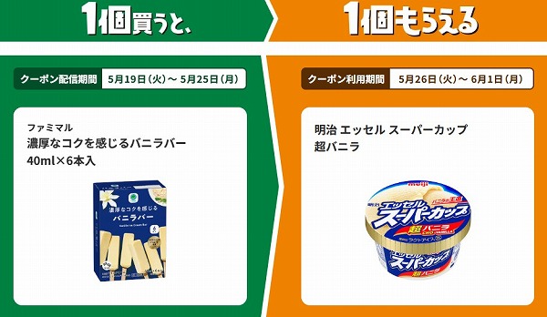 ファミマル　濃厚なコクを感じるバニラバー　40ml×6本入