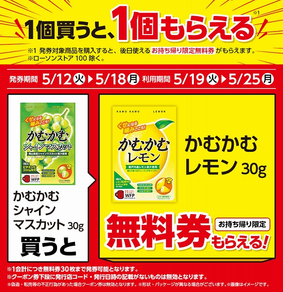 かむかむ　シャインマスカット　30g