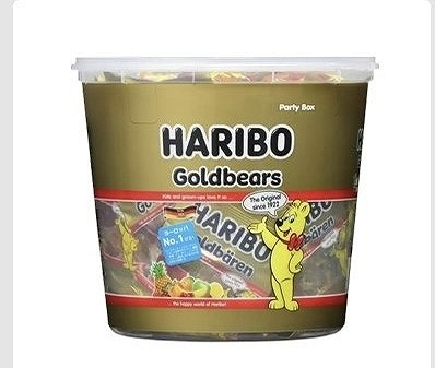 ハリボー　ミニゴールドベアードラム　1,000g