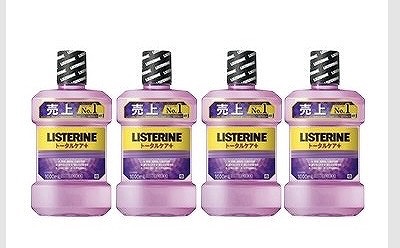 リステリン　トータルケア　PLUS　7つの効果　1L×4本セット