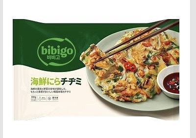 CJ　bibigo　海鮮にらチヂミ　840g