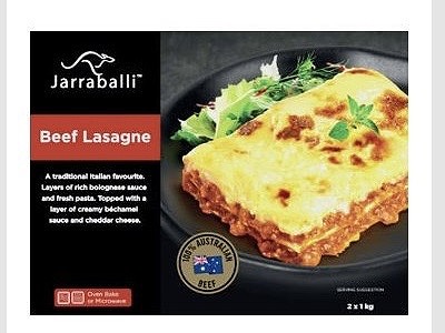 Jarraballi　ビーフラザニア1kg×2個