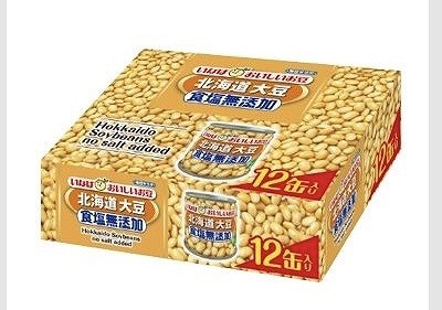 いなば食品 食塩無添加 北海道大豆 100g×12缶