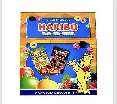 ハリボー ハッピーフルーツハウス 960g