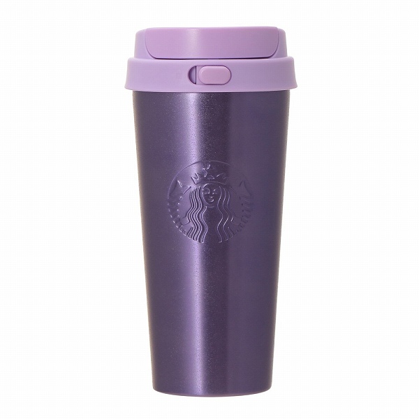 ステンレスTOGOボトルグリッターパープル473ml
