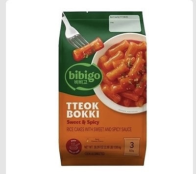CJ bibigo トッポッギ 2人前×3袋 1,080g