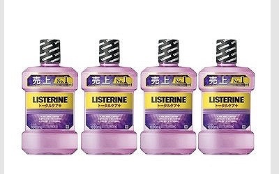 リステリン トータルケア PLUS 7つの効果 1L×4本セット