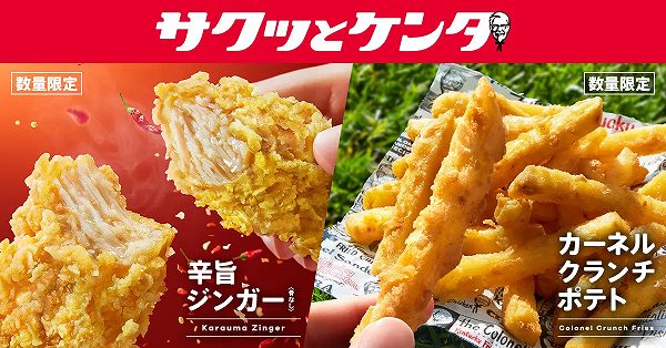 辛旨ジンガー/カーネルクランチポテト