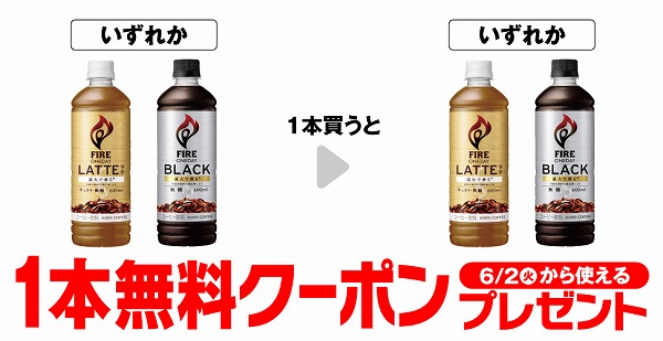 キリン ファイアワンデイ ラテ微糖 600ml/キリン ファイアワンデイ ブラック 600ml