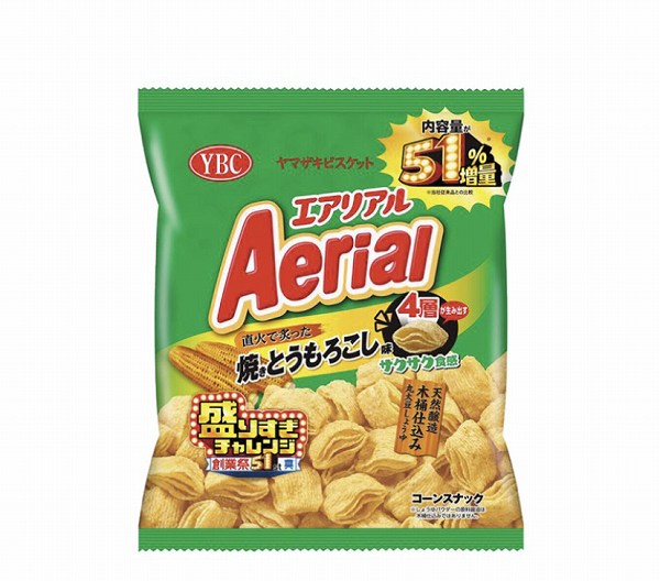 ヤマザキビスケット　エアリアル 焼きとうもろこし味 51％増量 99ｇ