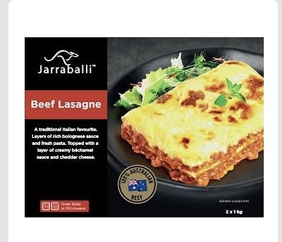 Jarraballi　ビーフラザニア1kg×2個
