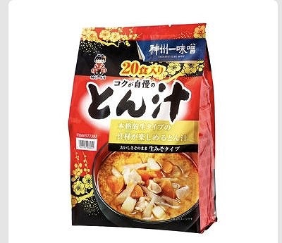 神州一味噌　とん汁　20食