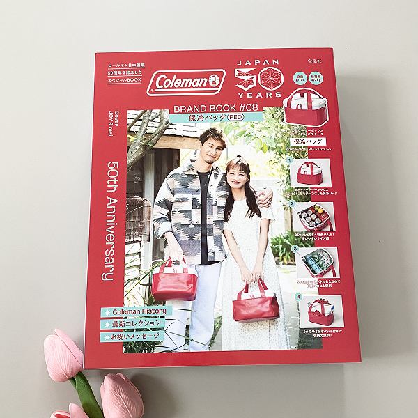 『Coleman BRAND BOOK #08 保冷バッグ RED』