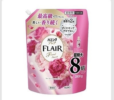 ハミングフレア 柔軟剤 フローラルスウィートの香り 2,800ml 280回分