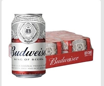 バドワイザー　330ml×24缶
