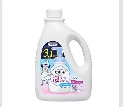 ビオレu　泡で出てくる　ボディウォッシュ　つめかえ用　1,500ml
