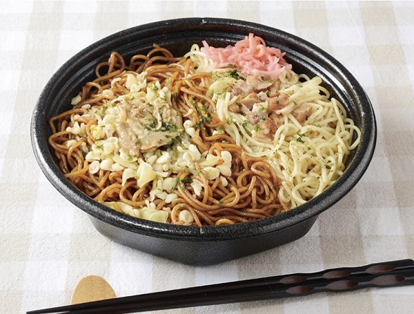 合わせすぎ!ソース&塩焼そば