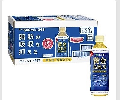 伊藤園 おいしいトクホ 黄金烏龍茶 ペットボトル 500ml×24本