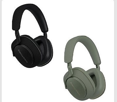 Bowers&Wilkins ワイヤレスヘッドホン Px7S2e ブラック/グリーン