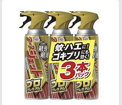 アース製薬 アースジェット プロプレミアム 450ml×3個