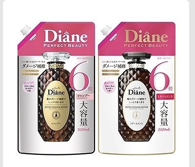 ダイアン パーフェクトビューティー エクストラ ダメージリペア 2,020ml シャンプー/トリートメント