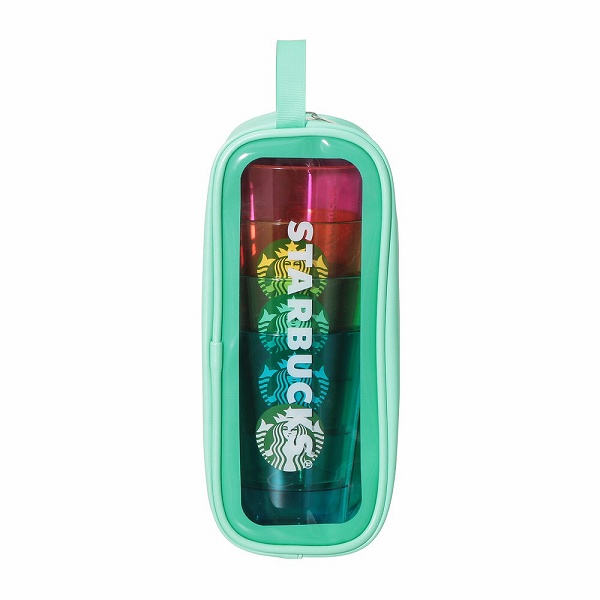 ロゴコールドカップ384ml4個セット＆ポーチ