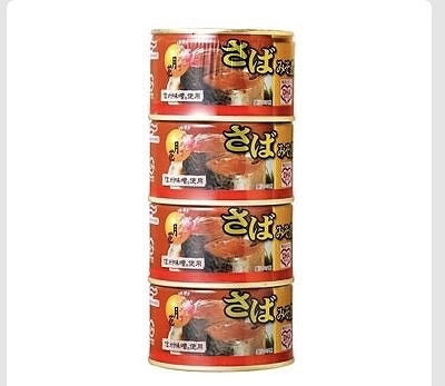 マルハニチロ　さばみそ煮（月花）200g×4缶