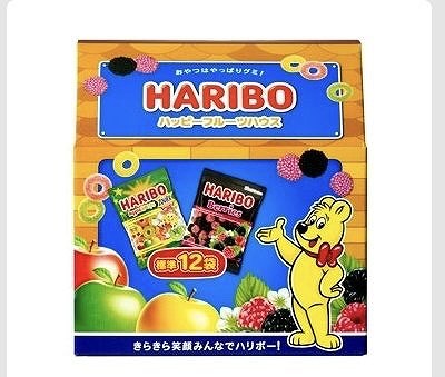ハリボー　ハッピーフルーツハウス　960g