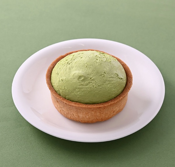 宇治抹茶のクリームタルト
