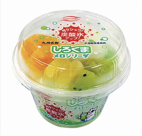 丸永製菓 しろくまメロンソーダ