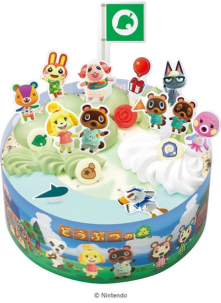 どうぶつの森 アイスクリームケーキ