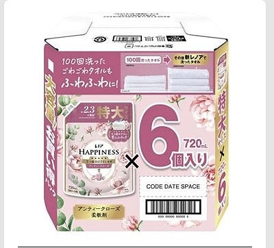 レノア　ハピネス　アンティークローズ　720ml×6個