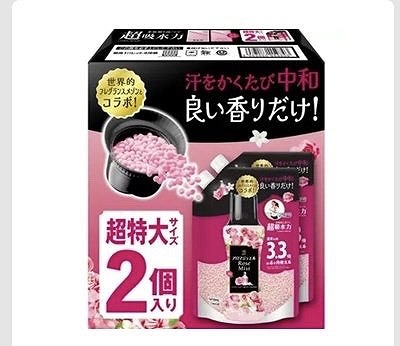 レノア　アロマジュエル　アンティークローズ&フローラル　つめかえ1,410ml✕2個（1,565g）