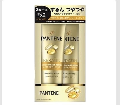 パンテーン エクストラダメージケア　デイリー集中トリートメント　300g×2本