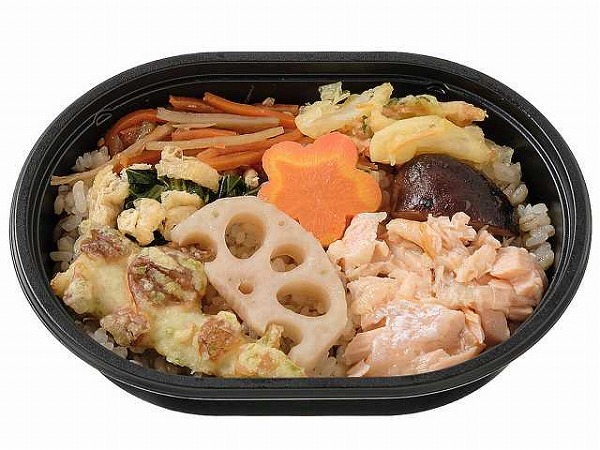 炙り焼きハラスとだしごはん(もち麦)