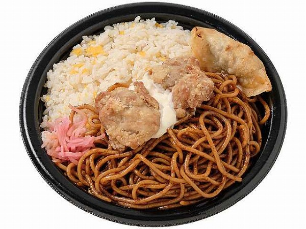 玉子チャーハン&ソース焼きスパの中華弁当