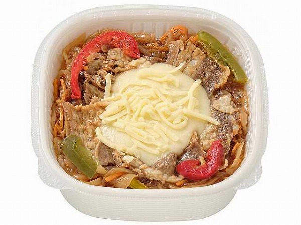 チーズの虜 甘辛ダレのプルコギ丼