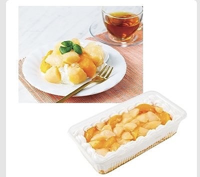 ピーチヨーグルトスクープケーキ　950g