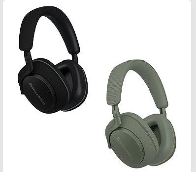Bowers&Wilkins ワイヤレスヘッドホン Px7S2e ブラック/グリーン