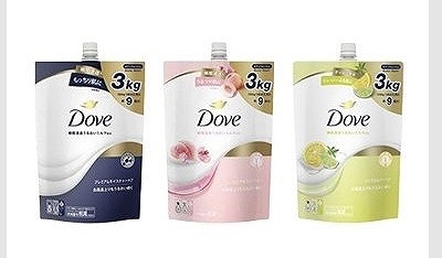 Dove　ボディウォッシュ　プレミアム/ピーチ＆スイートピー/シトラス＆バーベナ　3,000g