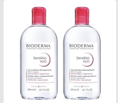 ビオデルマ　サンシビオ　クレンジングウォーター　500ml✕2本