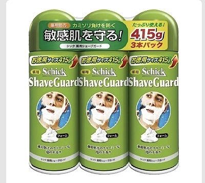 Schick 薬用シェーブガードフォーム 415g×3本パック