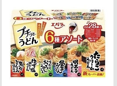 エバラ プチッとうどん6種アソート 7袋入 計28個入