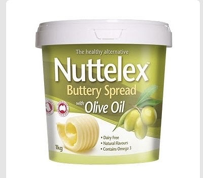 Nuttelex バター風味 オリーブオイルスプレッド 1kg
