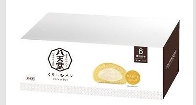 八天堂　くりーむパン　カスタード　6個