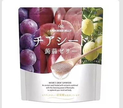 若翔　チアシード　蒟蒻ゼリー4種×60個入