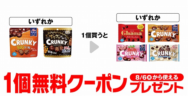 ロッテ クランキー ビッグパウチ/ザクザクやみつき クランキー ビッグパウチ
