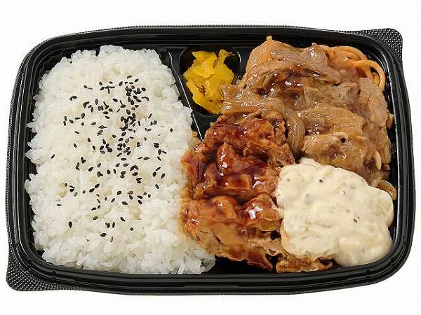 チキン南蛮＆生姜焼き弁当