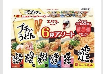 エバラ プチッとうどん6種アソート 7袋入 計28個入