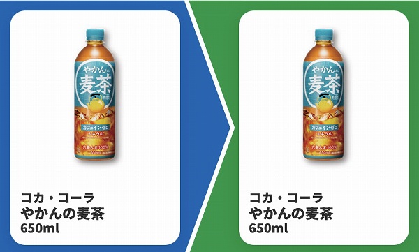 コカ・コーラやかんの麦茶650ml